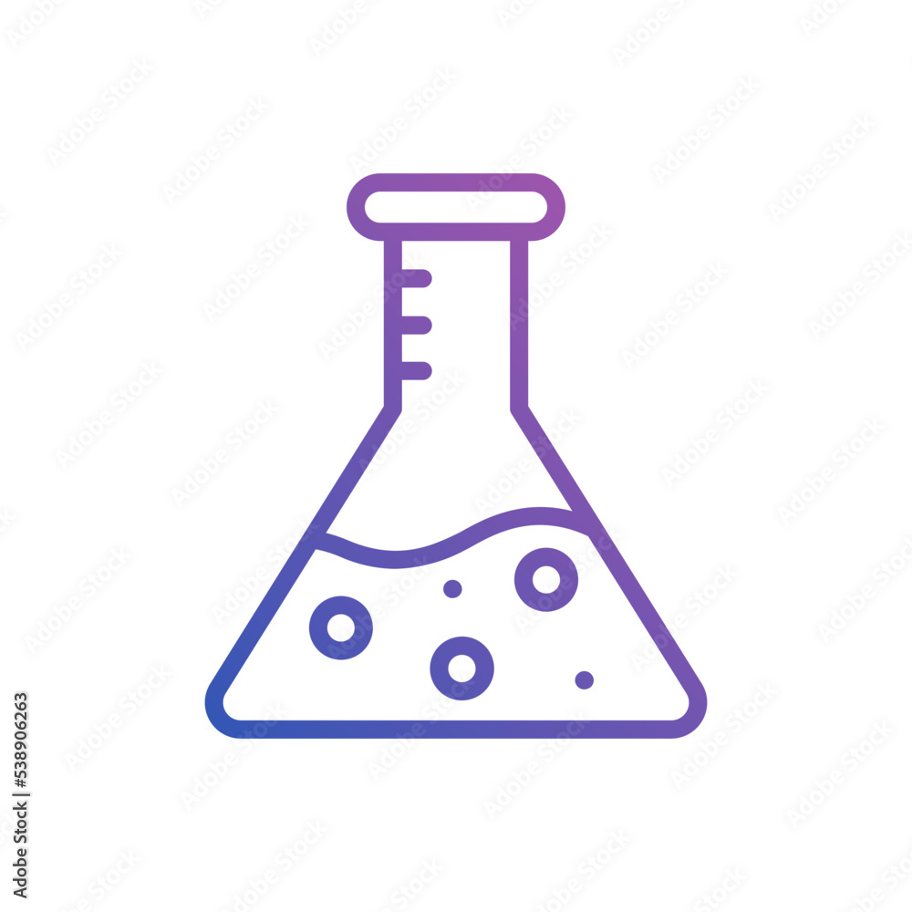 Laboratory Flask Icon Laboratory Flask Icon