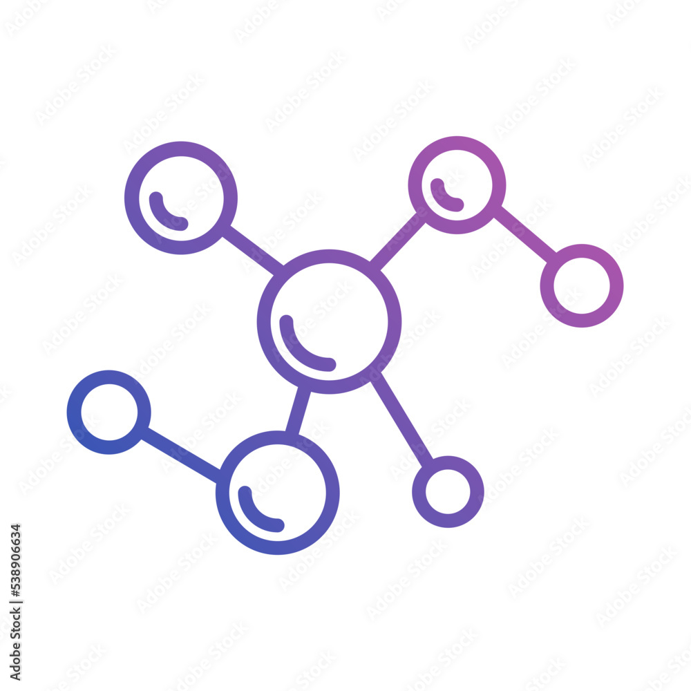 Molecular Compound Icon Molecular Compound Icon