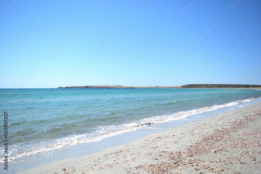 beach and sea