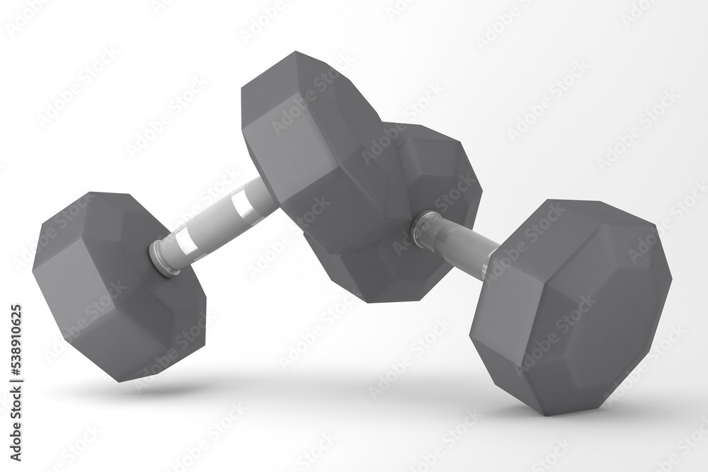 Rubber Dumbbell Rubber Dumbbell