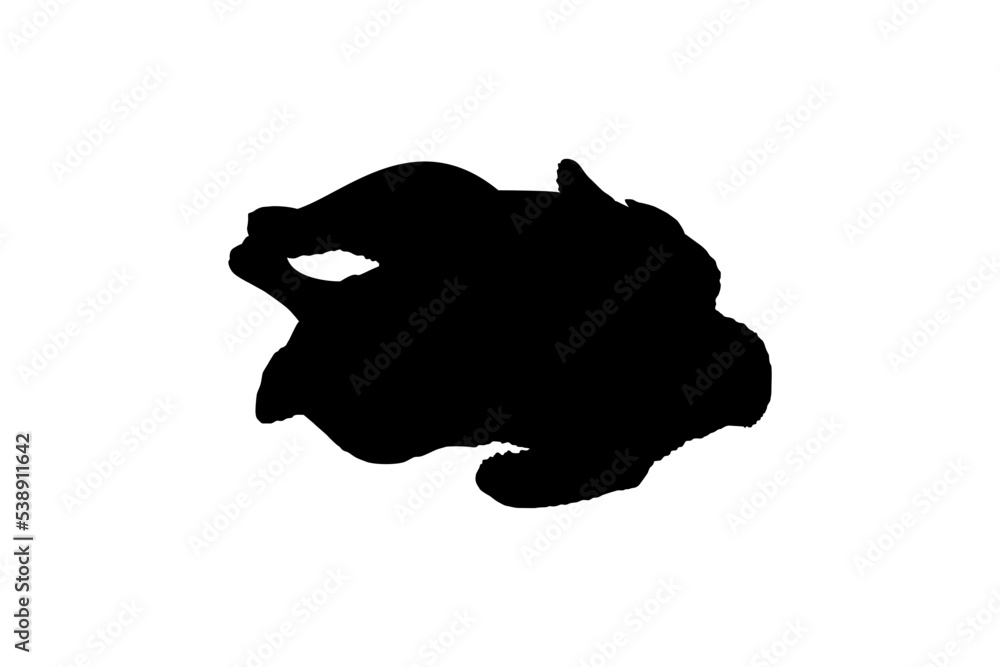 Silhouette of the Chicken Meat for Logo, Apps, Website, Pictogram, Art Illustration or Graphic Design Element. Vector Illustration Silhouette of the Chicken Meat for Logo, Apps, Website, Pictogram, Art Illustration or Graphic Design Element. Vector Illustration
