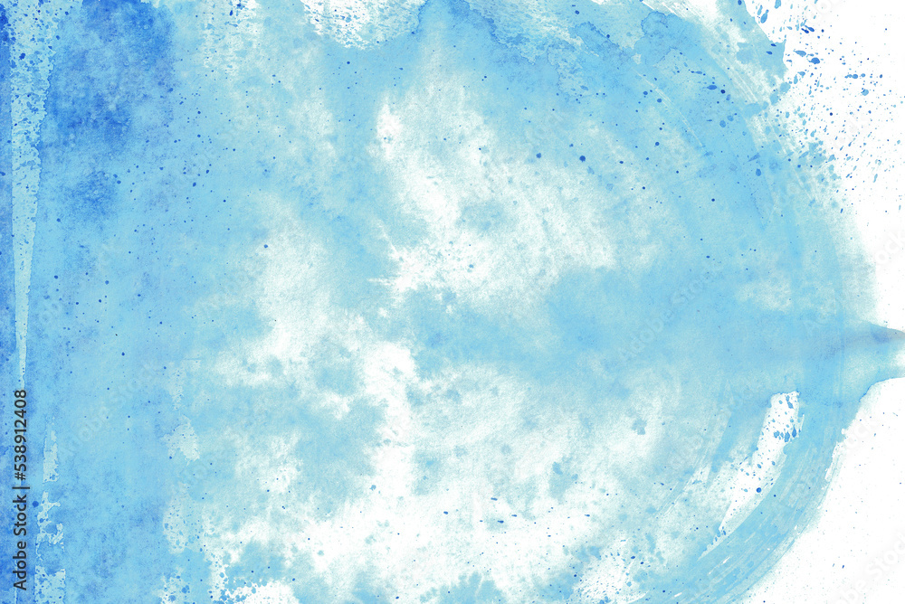 Hand painted abstract watercolor background