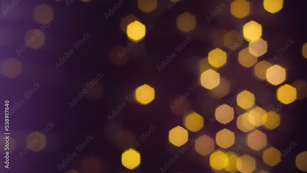 Blurred festive background with golden bokeh Blurred festive background with golden bokeh