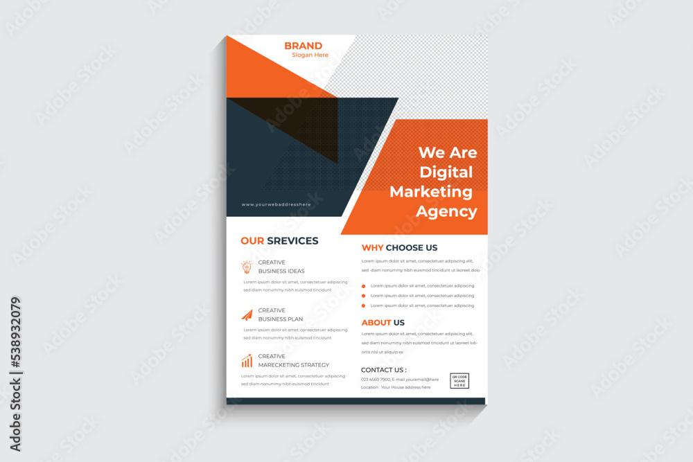 Corporate business flyer Brochure template flyer design vector background Corporate business flyer Brochure template flyer design vector background