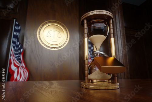 Foto lock hangs on the Classic Hourglass