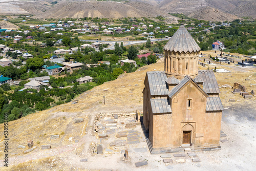 Surp Astvatzatzin (Holy Mother of God) Church on sunny summer day. Areni village, Armenia. photo