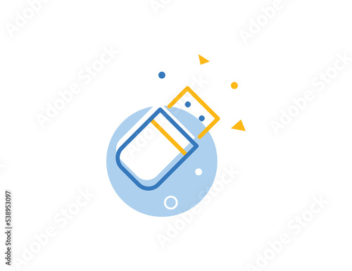 Disk Flash Stroke Line Icon