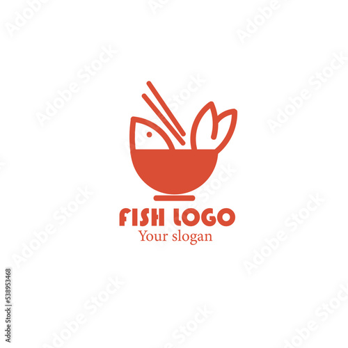 Logo Fish Food Design Company