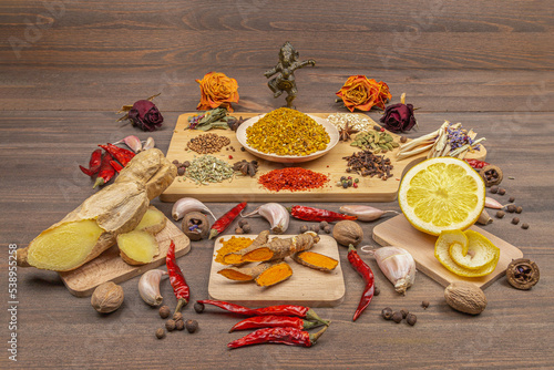 Spices for cooking delicious food