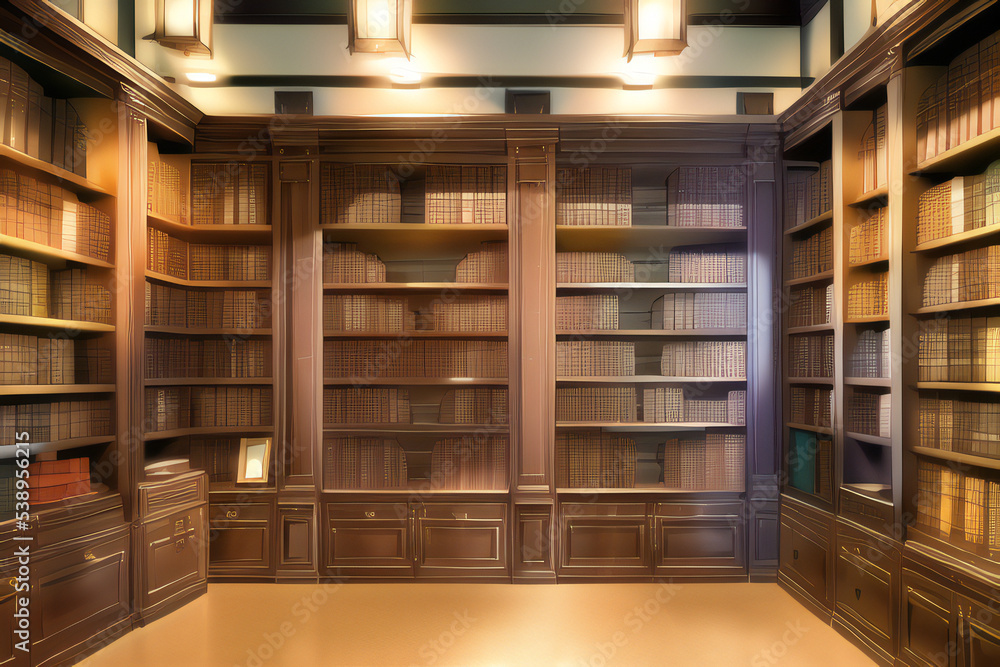 Luxury Manor Library Luxury Manor Library