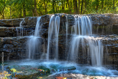 Waterfall in Burgess Park Tennessee