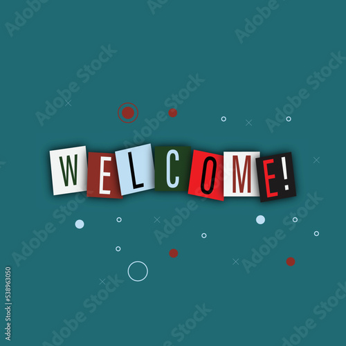 New Welcome banner text design 2022