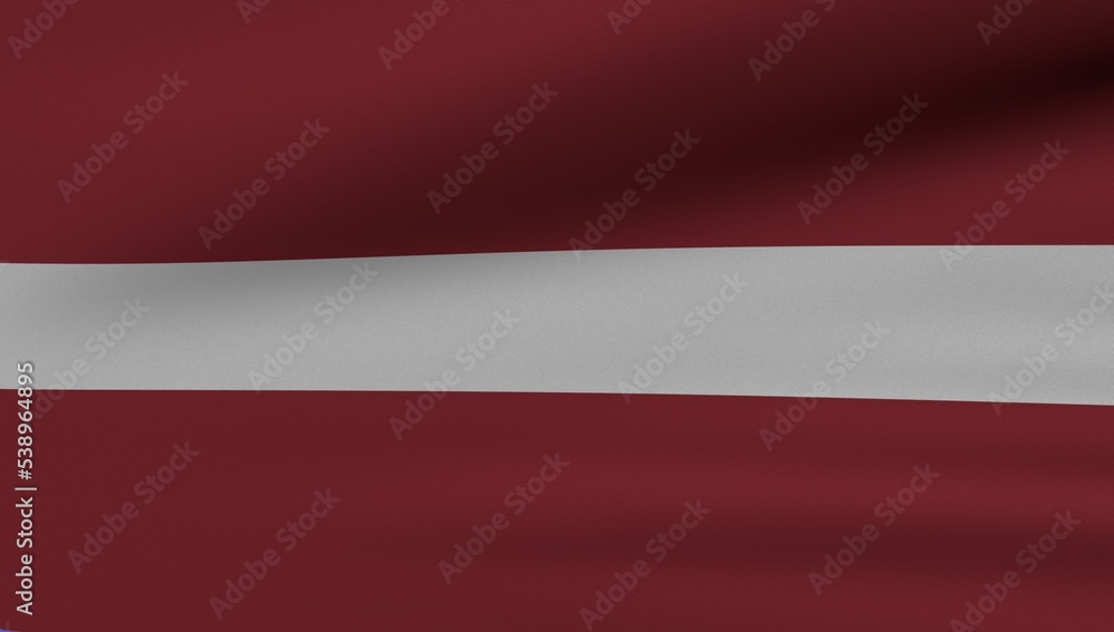 Naklejka premium Flag Latvia