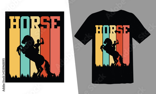 Horse T-shirt Design