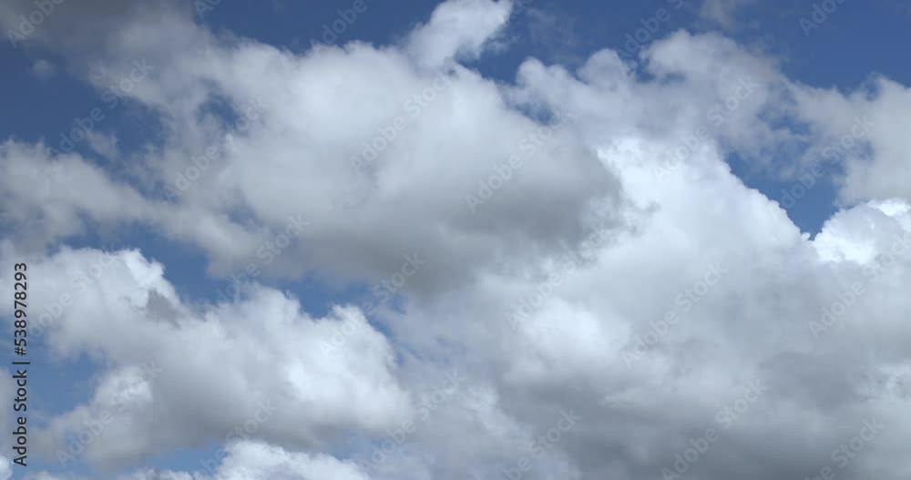 Blue sky with clouds in windy weather, beautiful blue sky in cloudy weather Blue sky with clouds in windy weather, beautiful blue sky in cloudy weather