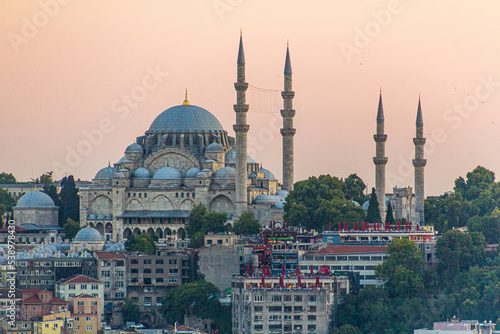 Suleymaniye Mosque in Istanbul, Turkey