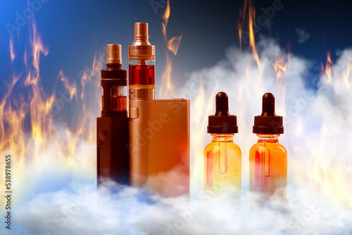 Vape devices. Gadgets for s...