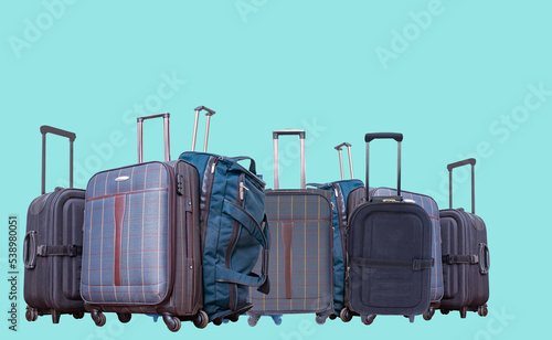 Travel bags on wheels. Bags...