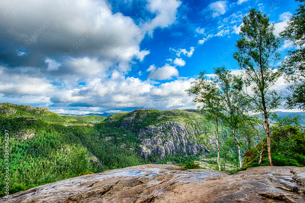 Preikestolen Norwegen - Wandertour