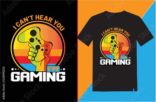 my bast gaming t-shirt design