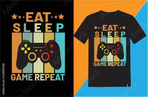 my bast gaming t-shirt design