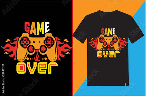 my bast gaming t-shirt design