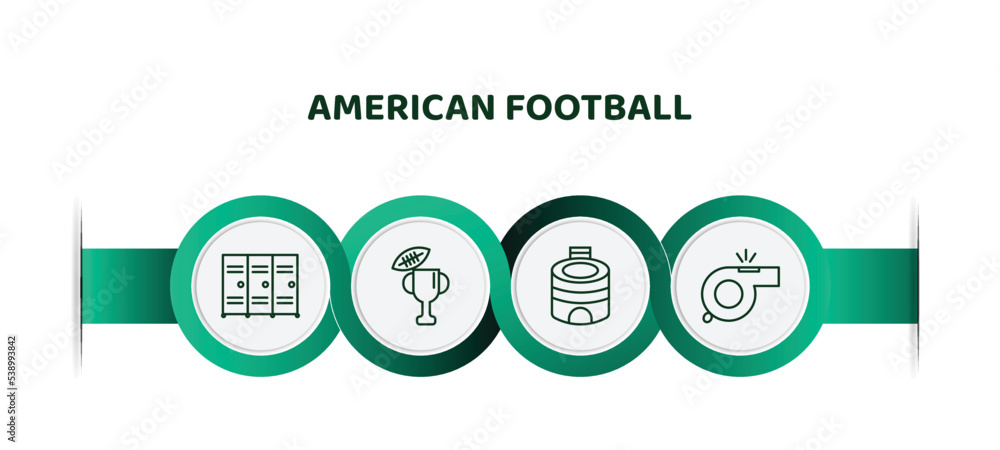 Φωτογραφία editable thin line icons with infographic template
