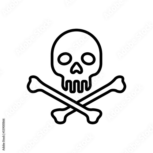 dangerous icon design vector template
