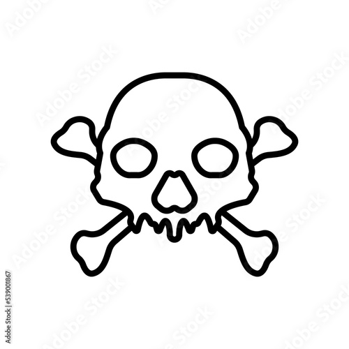 dangerous icon design vector template