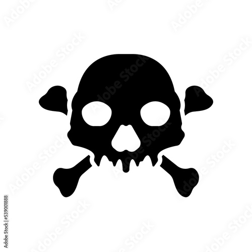 dangerous icon design vector template