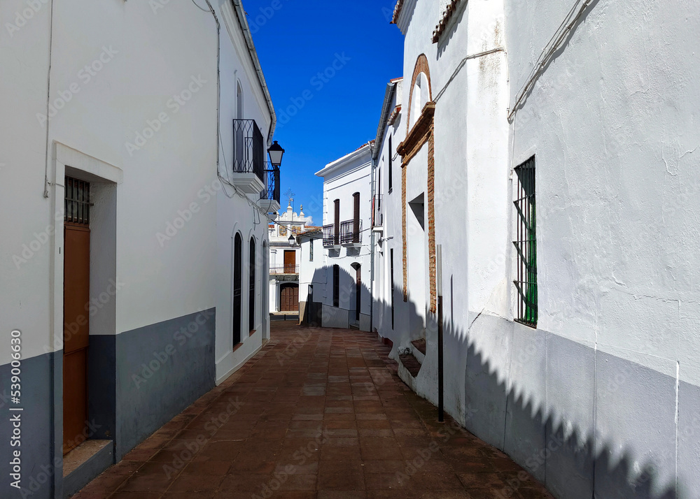 Street of spanish village