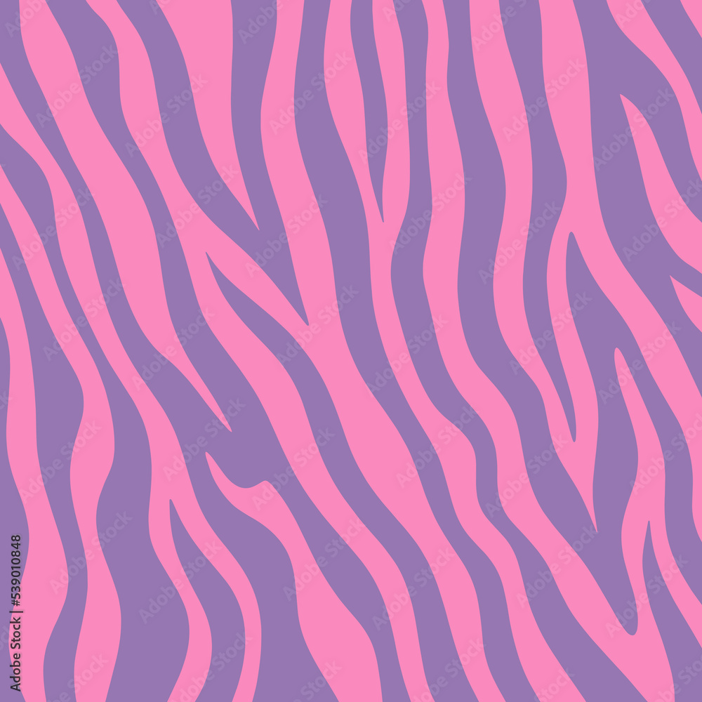 Groovy abstract zebra pink stripes 1960s vector illustration liquid lines. Cool trippy lucidity style vintage retro bright color background wallpaper. Poster, gift card template, t-shirt design Groovy abstract zebra pink stripes 1960s vector illustration liquid lines. Cool trippy lucidity style vintage retro bright color background wallpaper. Poster, gift card template, t-shirt design