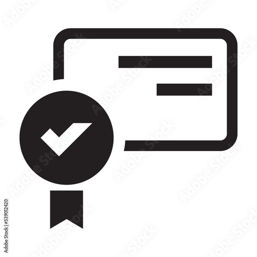 Cit card icon vector design template in black color isolated sign on white background