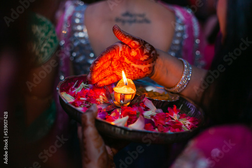 Indian Wedding Ceremony ritual photo