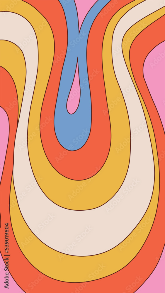 groovy photo backdrop