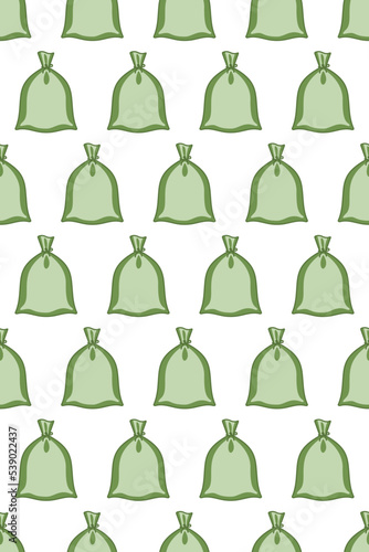 Burlap sack pattern