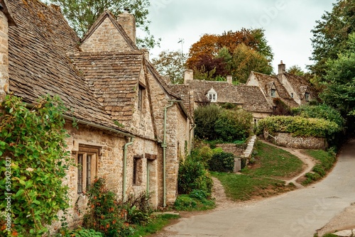 old English village cotswolds photo