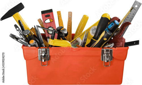 Canvastavla Open Tool Box - Isolated