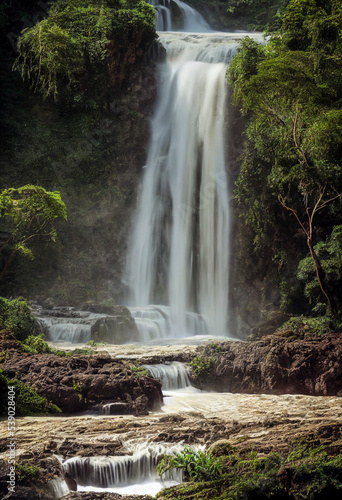 waterfall in the forest