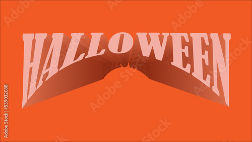 titulo, Halloween, Naranja, ilustración 