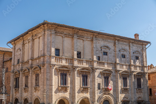 Palazzo Nobili-Tarugi, à Montepulciano, Italie photo