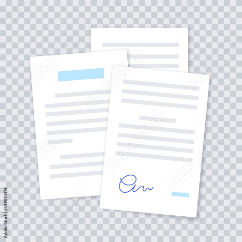 Paper Document Contract