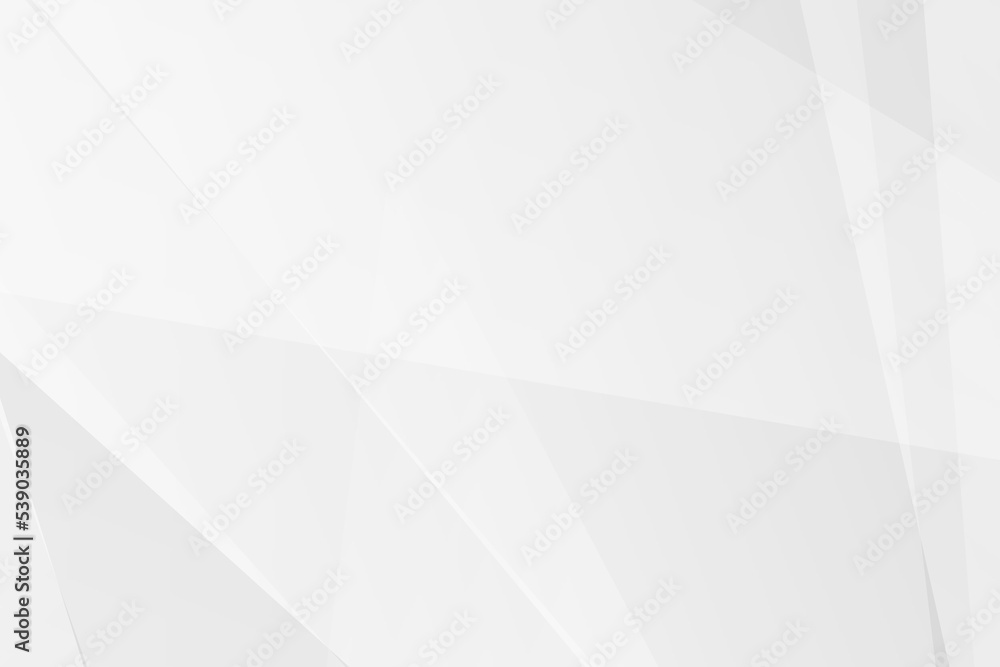 Abstract white and grey on light silver background modern design. Vector illustration EPS 10.