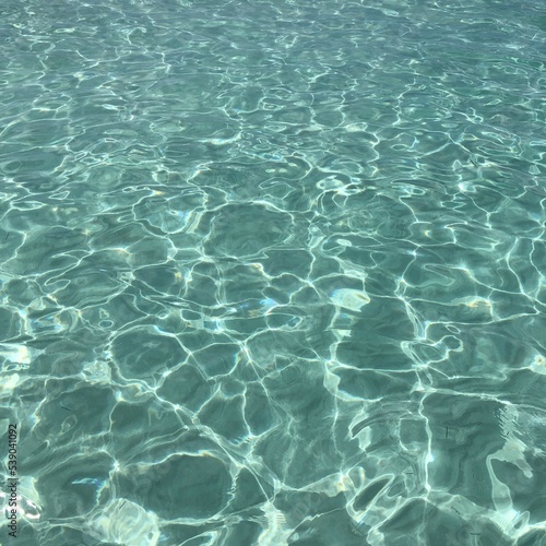 View beach cozumel island drone  photo