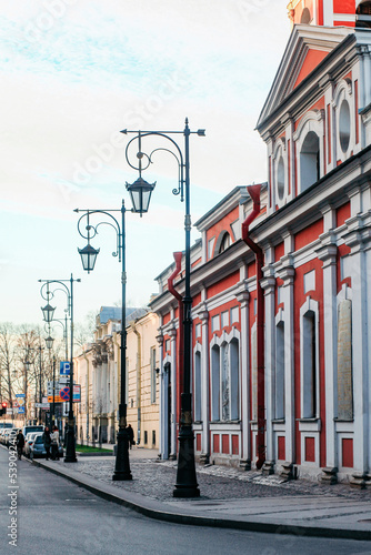 Nature, sights, architecture and life of the city of Russia Saint Petersburg