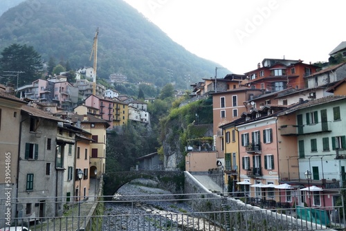 Cuadro en lienzo Argegno, Lake Como, Italy