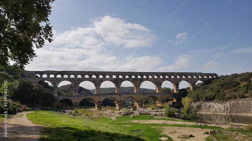 Naklejka premium Pont du Gard