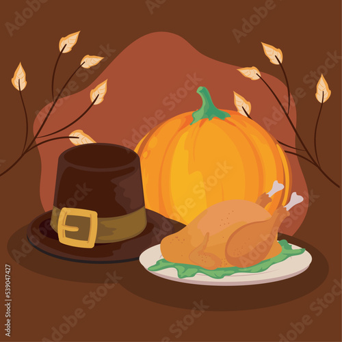 happy thanksgiving design