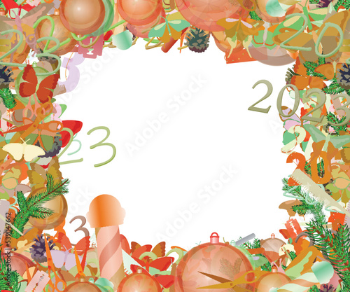 Background pattern abstract seamless design texture. Border frame, transparent background. Theme is about in the circle of loved ones, decorative, silhouette, concept, Red Admiral, Butterfly