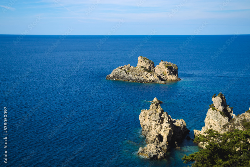 Landscape sea view - Corfu September 2022